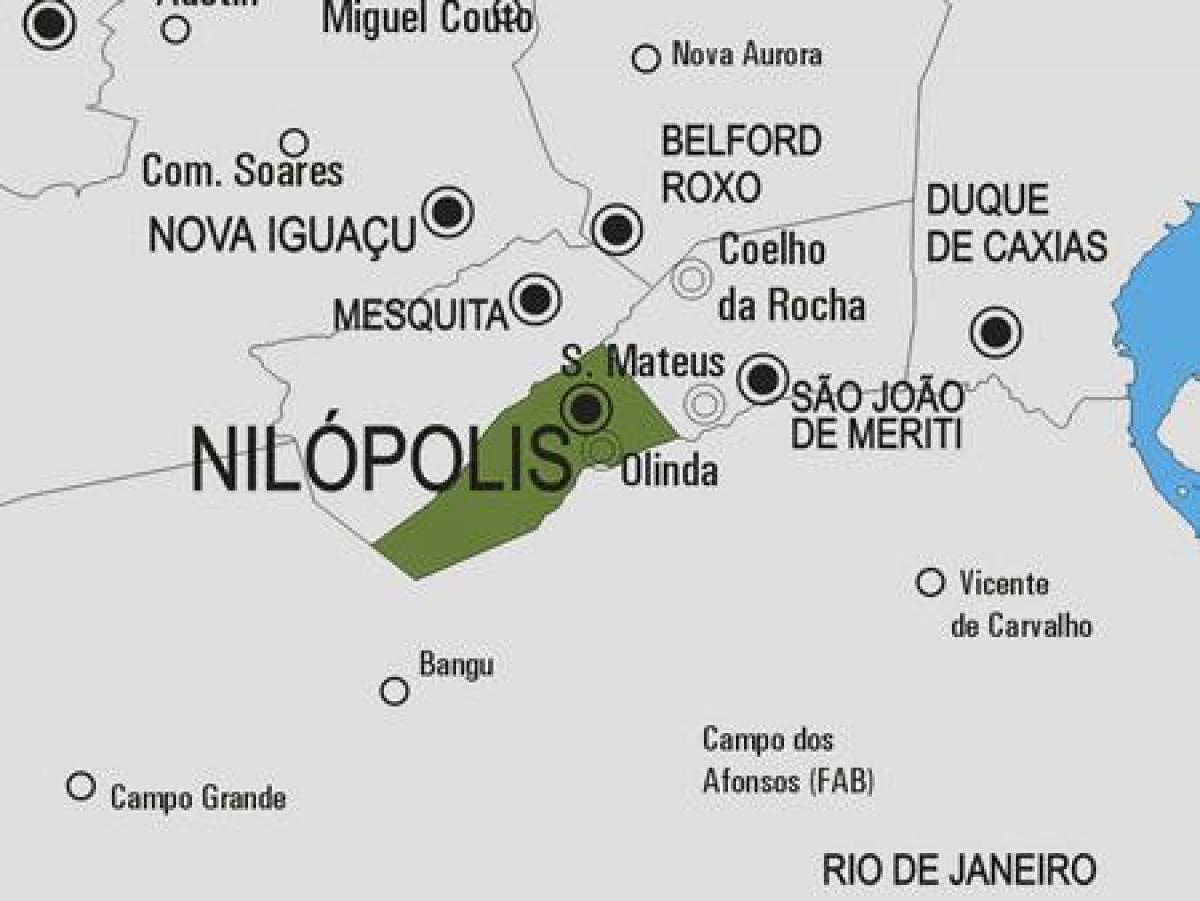 Карта на община Ресифе