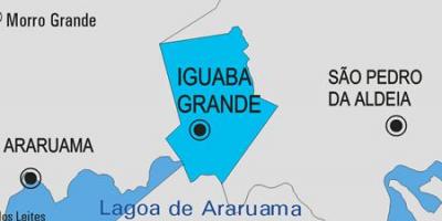 Карта игуаба Grande община