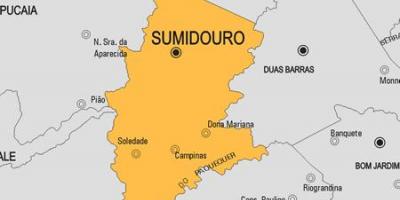 Карта на община Sumidouro