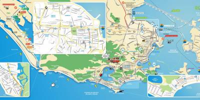 Карта на паметници на Рио де Жанейро