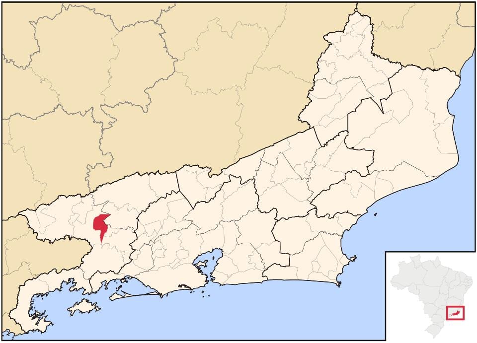 Карта Волта-Redonda