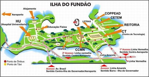 Карта на сайта ufrj