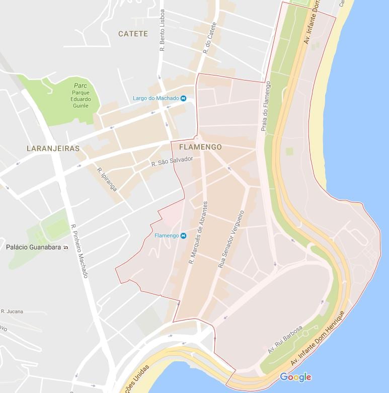 Карта На Фламенго