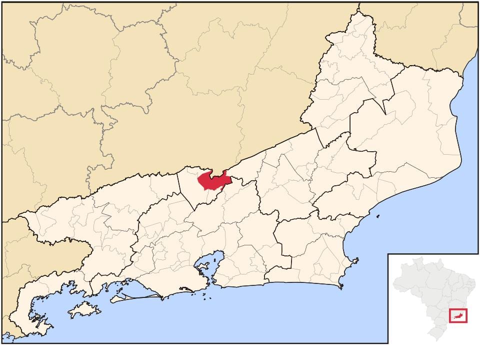 Карта Tres Rios
