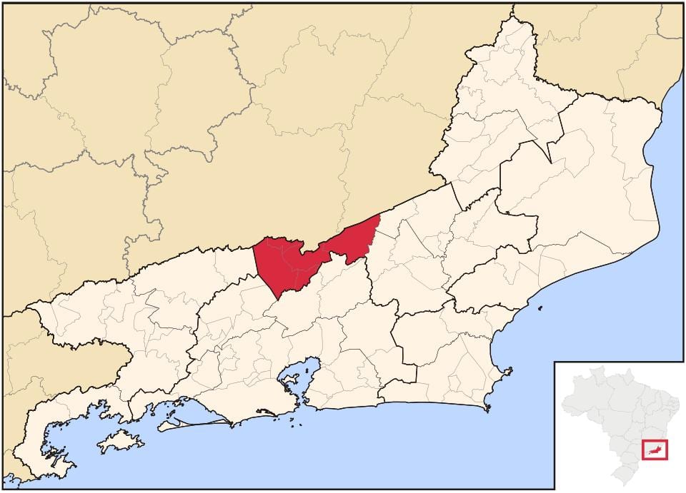 Карта Tres Rios