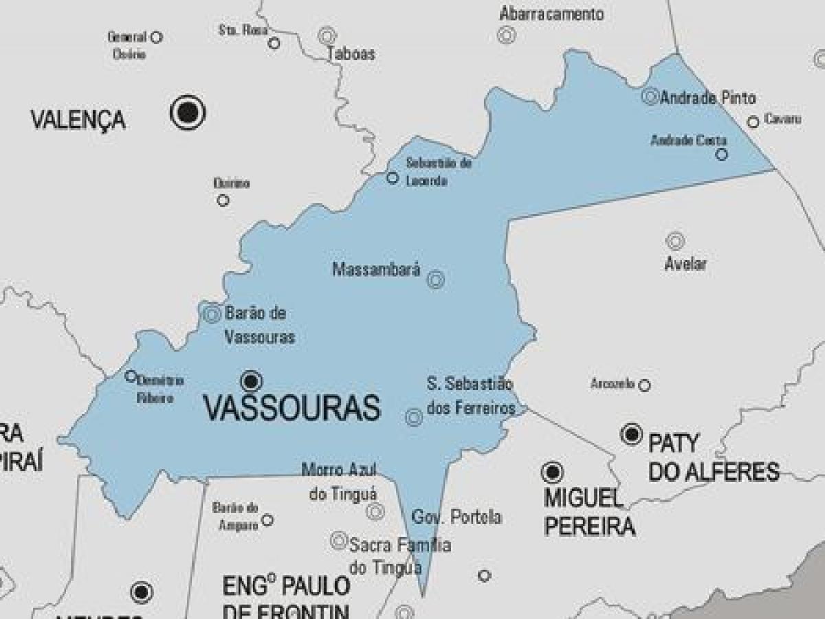 Карта Варре-Сай община