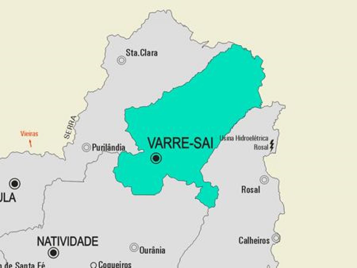 Карта Волта-Redonda община