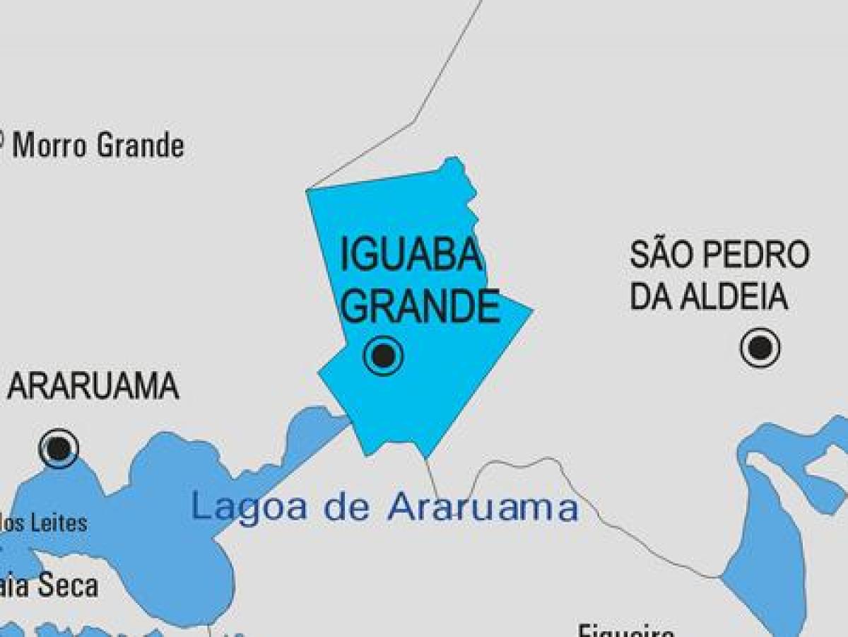 Карта игуаба Grande община