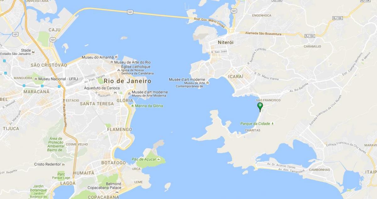Карта плажа Charitas