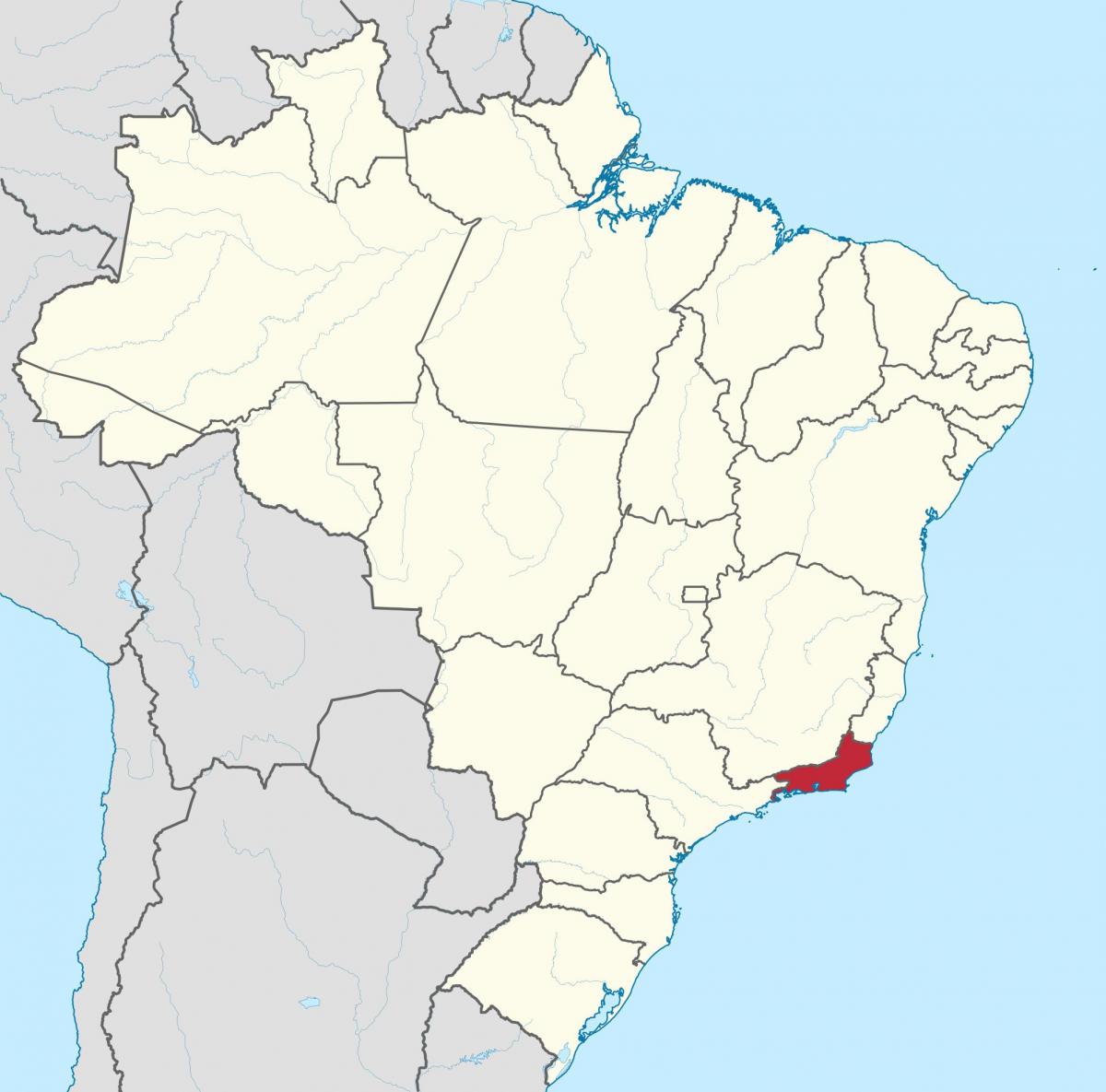 Карта на Рио де Жанейро