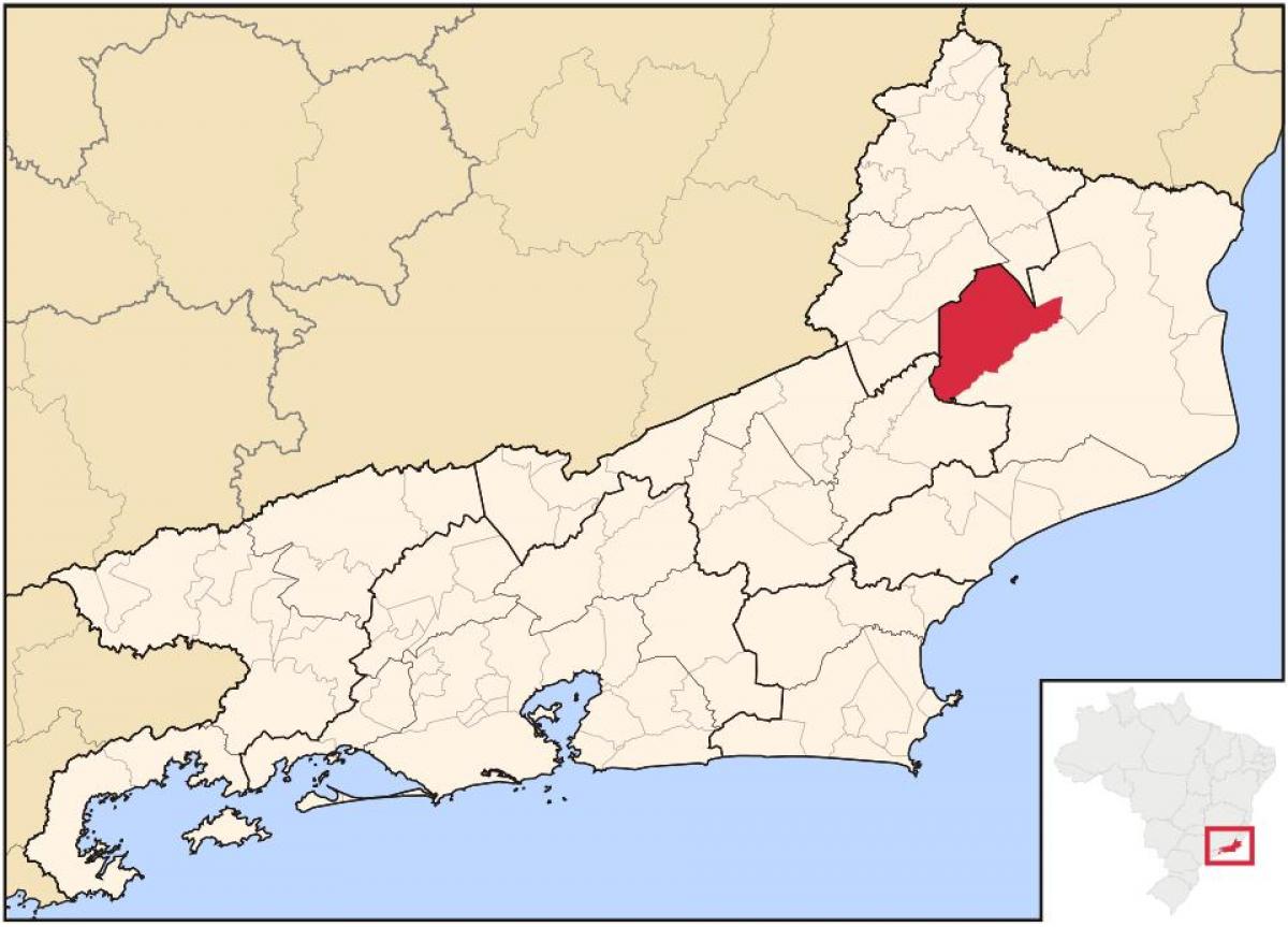 Карта На Сан Fidélis