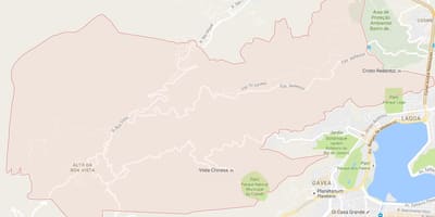 Карта Alto da boa Vista