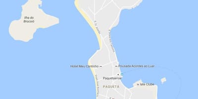 Карта Paquetá байро