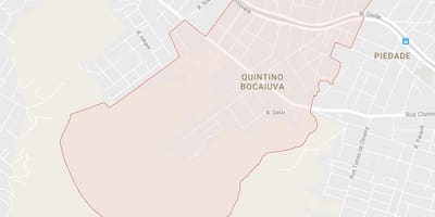 Карта Квинтино Bocaiúva