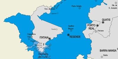 Карта на община Резенди