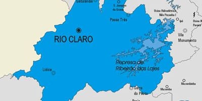 Карта на община Rio Claro