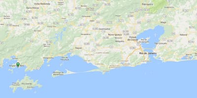 Карта плажа Дентро