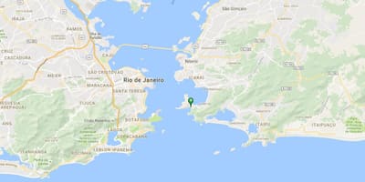 Карта на плаж Forte-Рио-Бранку