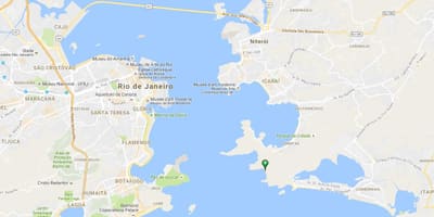Карта на плаж Forte Imbuí