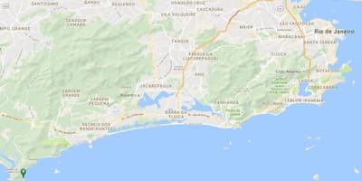 Карта плажа Perigoso
