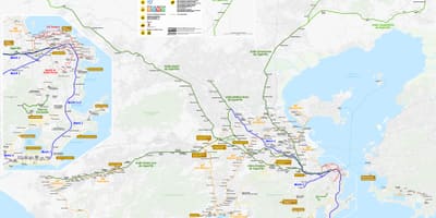 Карта на Рио де Жанейро транспорт