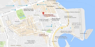 Карта на Сан Франциско да Penitencia