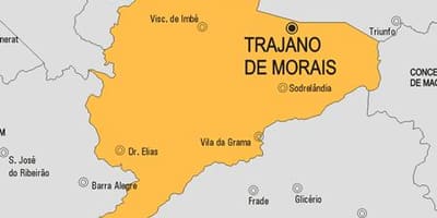Карта на Траян община-де Мораис