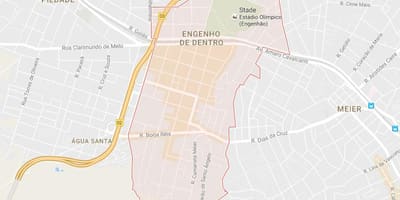 Карта Энгенью де Дентро