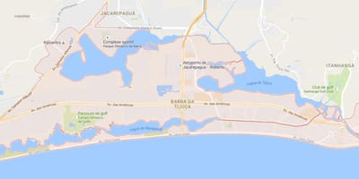 Карта на Barra da Tijuca