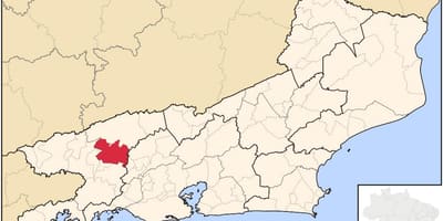 Карта на Barra DO Пираи