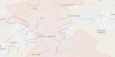 Карта На Campo Grande