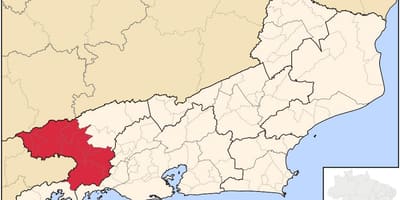 Карта Vale DO Paraiba Флуминенсе