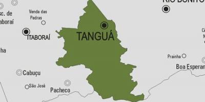 Карта на община Tanguá