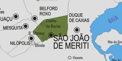 Карта на Сан-Хуан-де-Мерити община