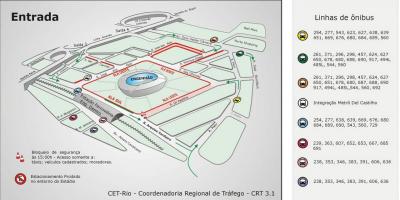 Картата стадион Жоао авеланжа в энженьяне транспорт